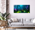 39342 02 Mystical Light Forest, Acrylic Glass Art