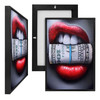 MINI36071 Money Lips, Framed UV Poster Board