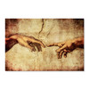 13001 The Creation of Adam (Hands), Acrylic Glass Art