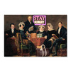 36079 Stay Hungry Regents and Regentesses of the Lepers' Asylum, Acrylic Glass Art