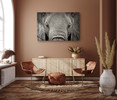 35999 Elephant head, Acrylic Glass Art