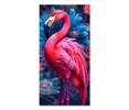 70036 02 Pink Flamingo I, Acrylic Glass Art