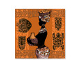 14136 04 African Tribal Woman I, Acrylic Glass Art