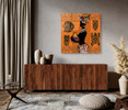 14136 04 African Tribal Woman I, Acrylic Glass Art