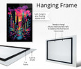 69052 Sunset City, Acrylic Glass Art