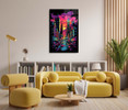 69052 Sunset City, Acrylic Glass Art