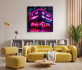 69070 04 Neon Corner Store, Acrylic Glass Art