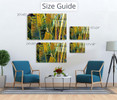 15012 Palm Leaves,  Acrylic Glass Art