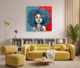 14223 04 Afro, Acrylic Glass Art