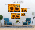 15013 Sunflower Field,  Acrylic Glass Art