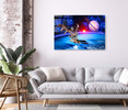 48008 Space Station, Acrylic Glass Art