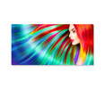 55056 02 Rainbow Woman, Acrylic Glass Art