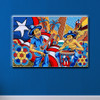 41050 Puerto Rico Sign, Acrylic Glass Art