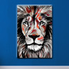 35078 LION, Acrylic Glass Art