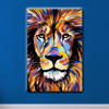 35078-A LION, Acrylic Glass Art