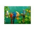 70192 Rainforest Birds, Acrylic Glass Art