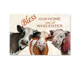 35052 Bless Our Home, Acrylic Glass Art
