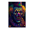 65049 Scary Clown Smile, Acrylic Glass Art