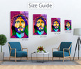 17072 Jesus Christ, Acrylic Glass Art