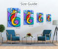 17131 Seahorse, Acrylic Glass Art