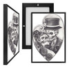 MINI65622 Skeleton Love, Framed UV Poster Board