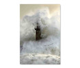 21044 Lighthouse Storm, Acrylic Glass Art