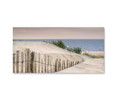 10773-02 Beach Dune Fence, Acrylic Glass Art