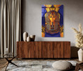 14501 The Mask of the Tut, Acrylic Glass Art
