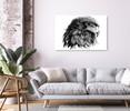70268 B&W Eagle Illustration, Acrylic Glass Art