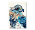 70273 Blue Eagle Watercolor, Acrylic Glass Art