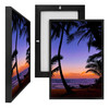 MINI10376 Purple Sunset, Framed UV Poster Board