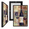 MINI34076 Napa Valley Wine, Framed UV Poster Board