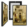 MINI13306 The Courtyard of House in Cairo, Framed UV Poster Board