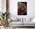 73102 Fantasy Leopard, Acrylic Glass Art