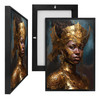 MINI73020 Golden Warrior, Framed UV Poster Board