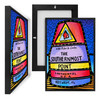 MINI20234 The Southernmost Point, Framed UV Poster Board