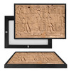 MINI14531-1 Relief Karnak Temple, Framed UV Poster Board