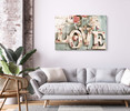 19471 LOVE, Acrylic Glass Art