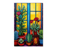 73135 Cactus Plants, Acrylic Glass Art