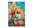 73156 Abstract Mediterranean, Acrylic Glass Art