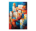 73157 Abstract Mediterranean, Acrylic Glass Art