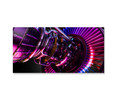 44043-02 Pink Airplane Turbine, Acrylic Glass Art