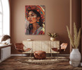 73202 Mexican Woman, Acrylic Glass Art