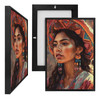 MINI73202 Mexican Woman, Framed UV Poster Board