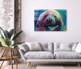 73193 Manatee, Acrylic Glass Art