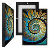 MINI73195 Tree Spiral, Framed UV Poster Board