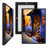 MINI73232 Moroccan Street Framed UV Poster Board