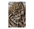 73315 Surreal Towers, Acrylic Glass Art