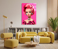 73540 Pink Barbie, Acrylic Glass Art