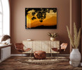 39007 Orange Sunset, Acrylic Glass Art